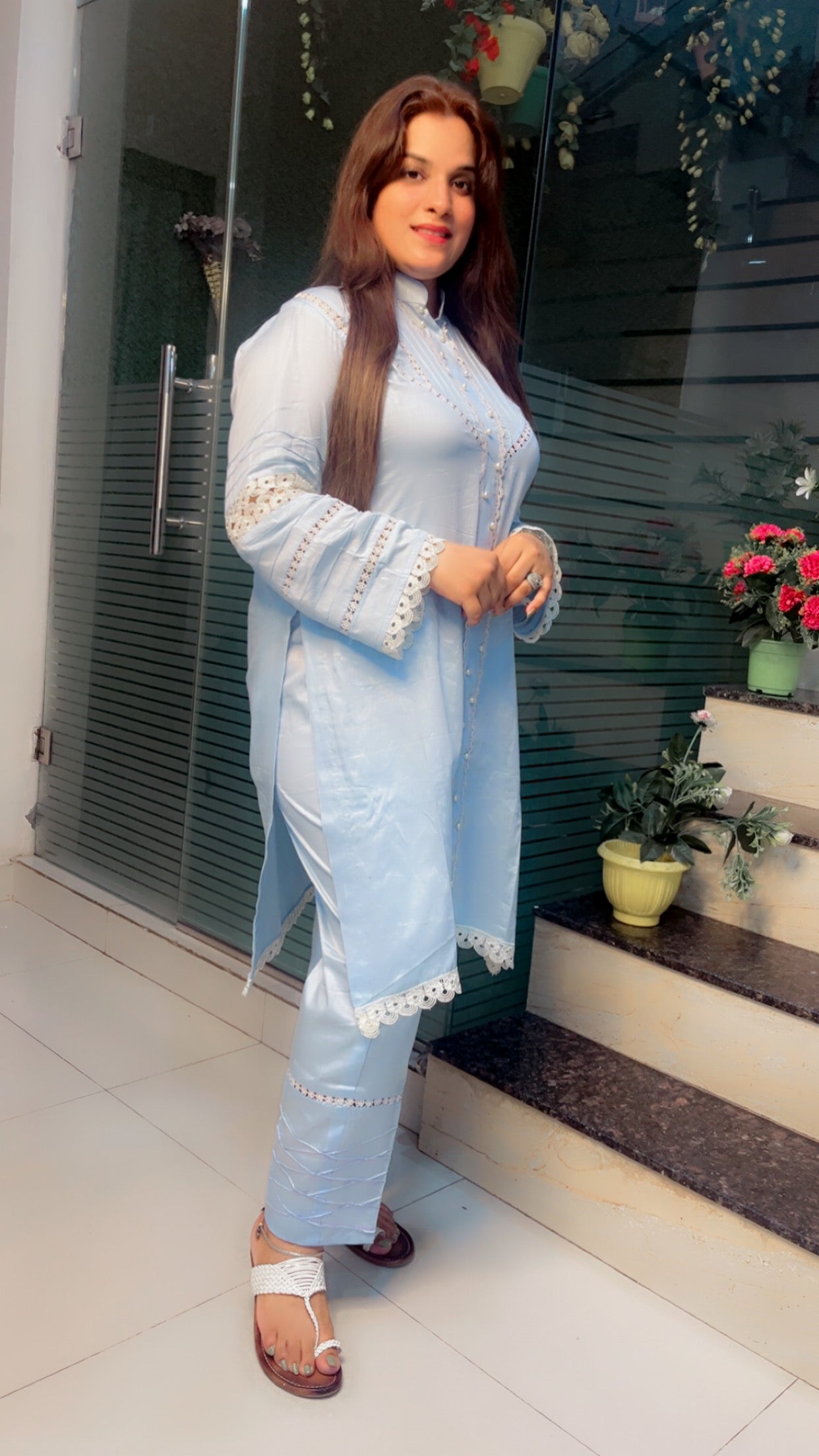 Cotton Designer Kurti Set