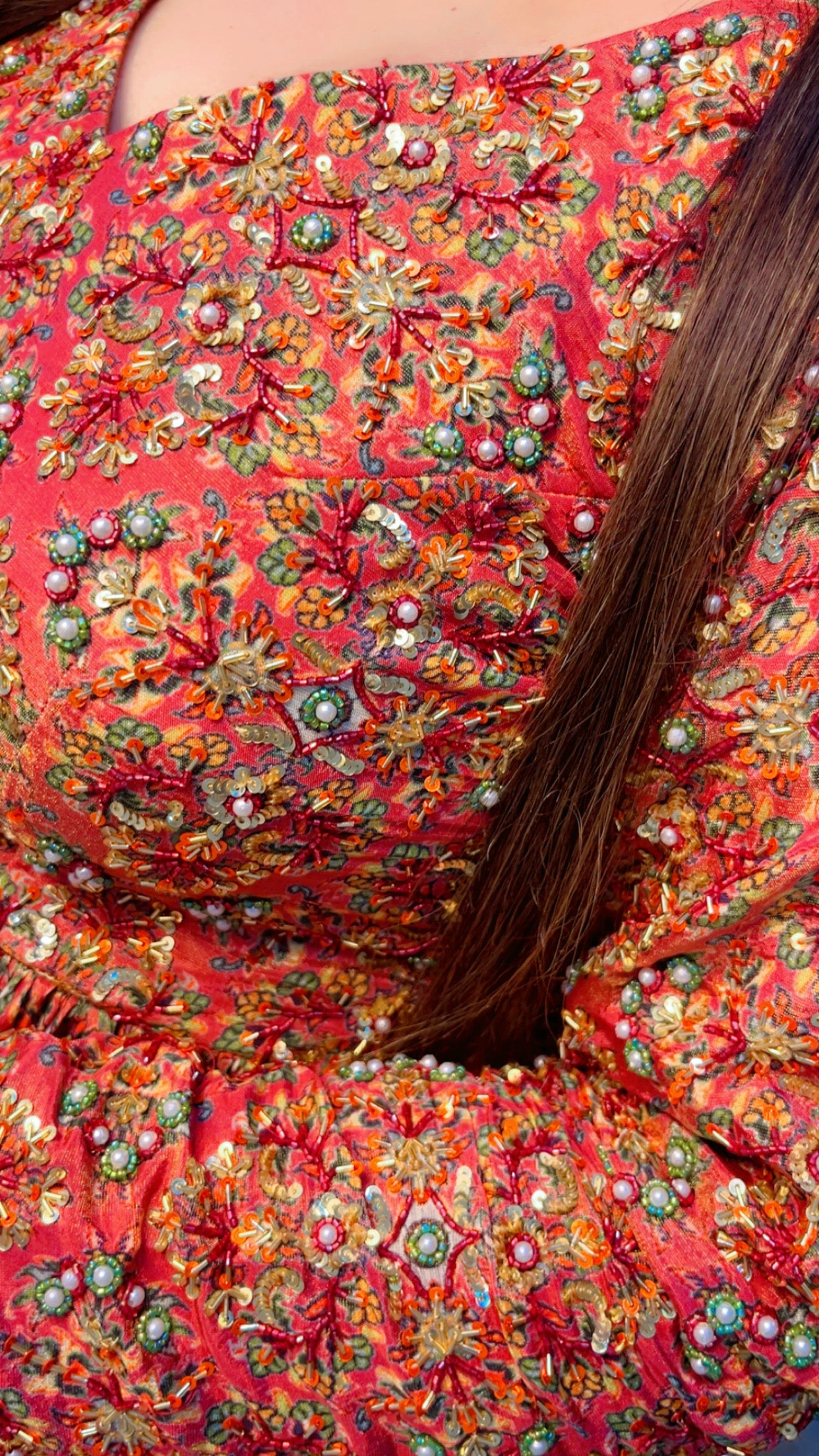 Partywear Embroidered Suit (SH004)