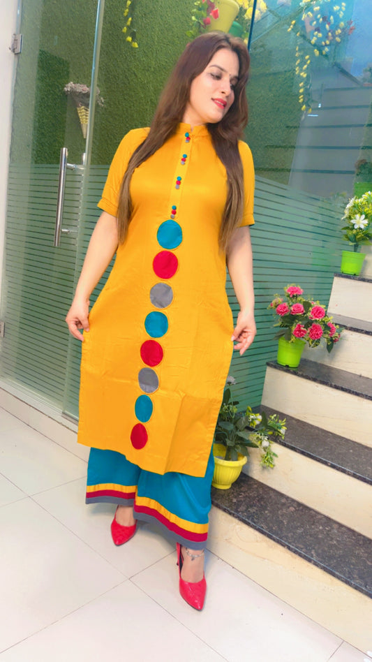 Designer Kurti Set
