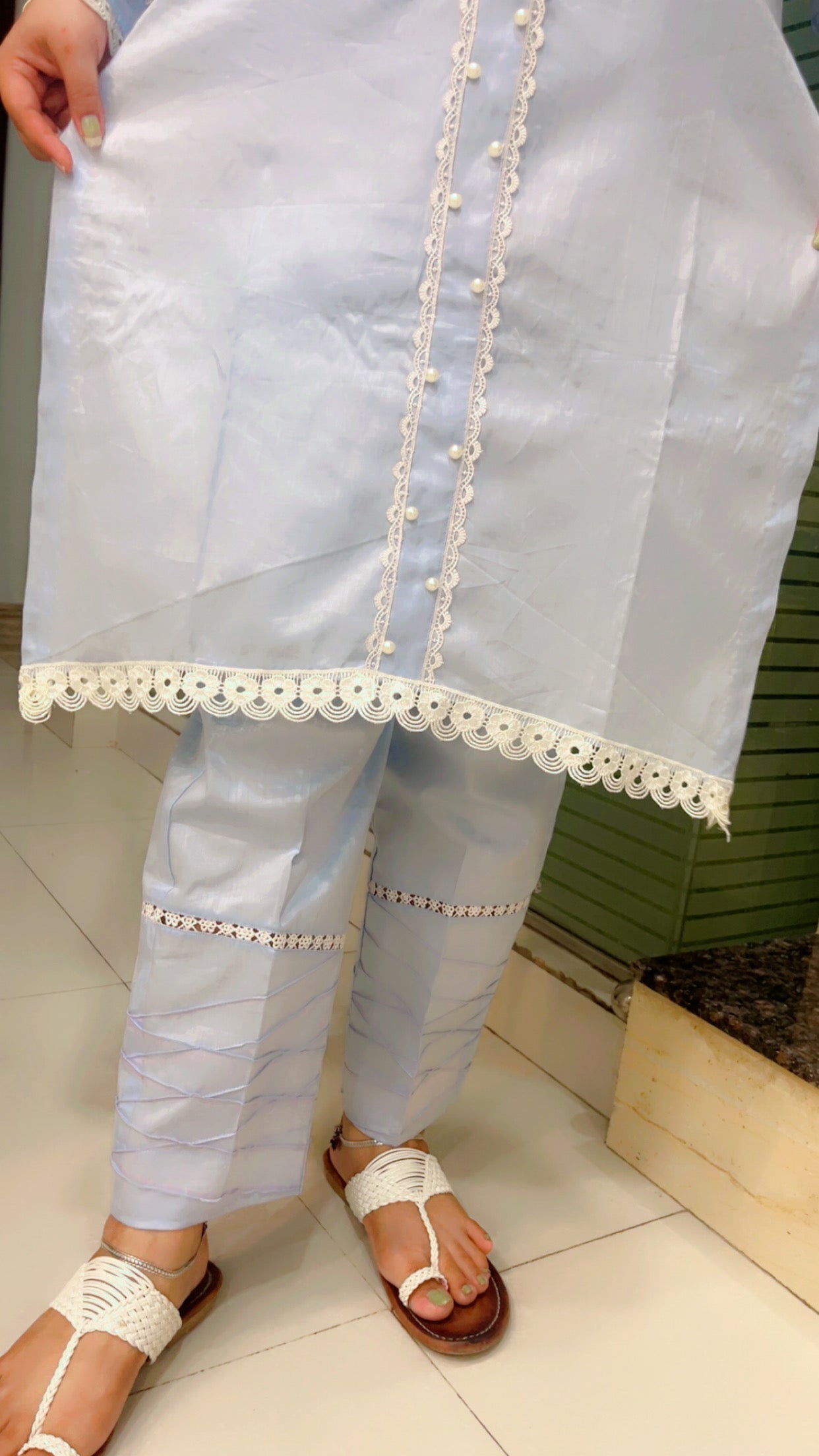 Cotton Designer Kurti Set