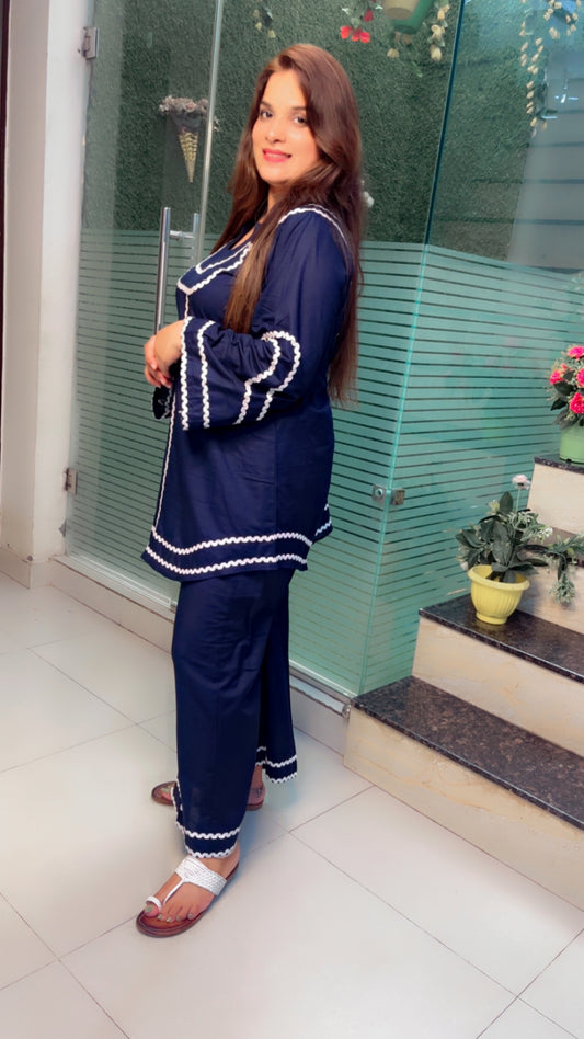 Designer Cotton Co-Ord Set