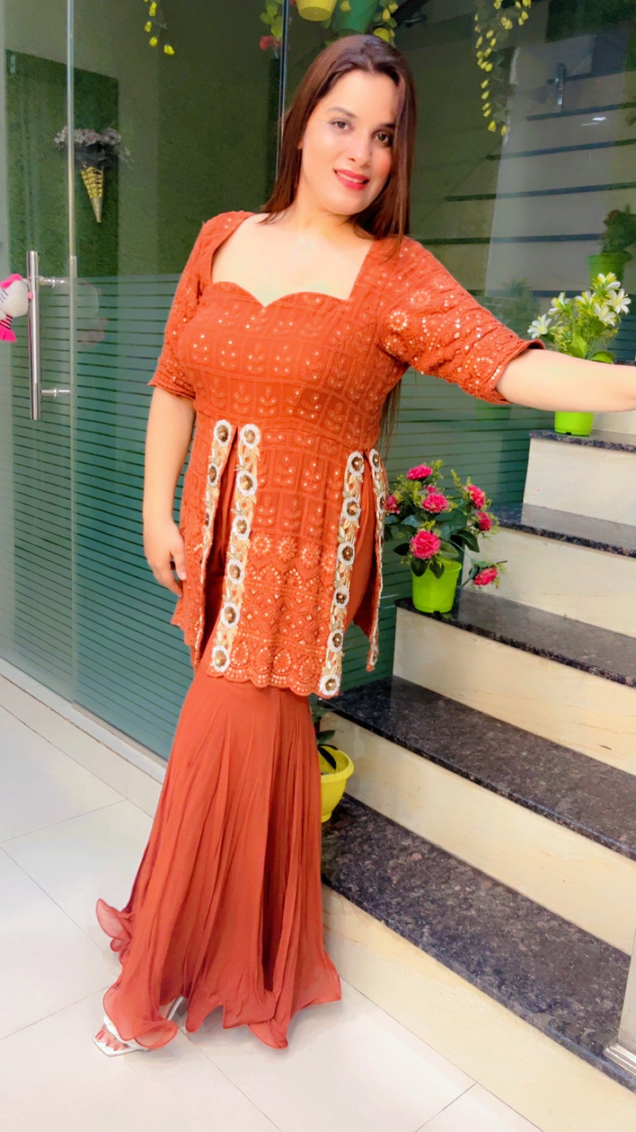 Brown Designer Co-ord For Weddings (CS009)