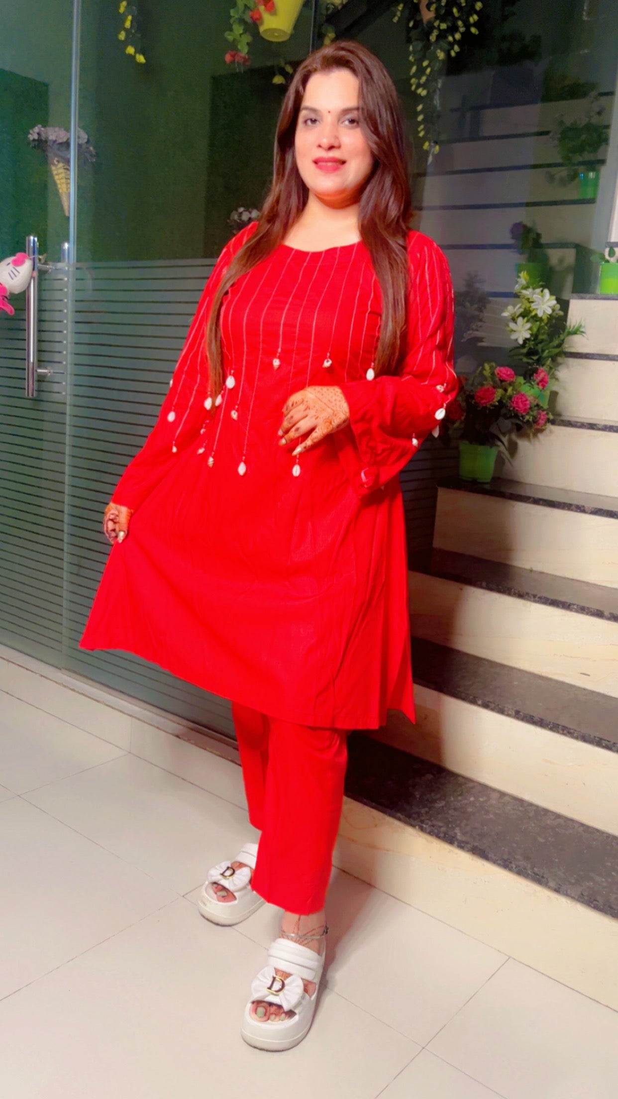 Rayon Designer Co-ord