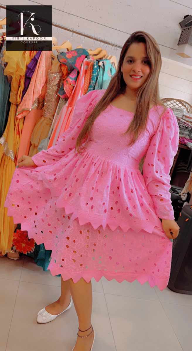 Chicken Fabric Tunic Dress - Kirti Kapoor Couture