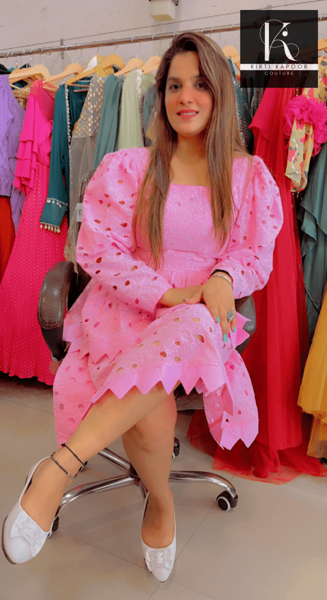 Chicken Fabric Tunic Dress - Kirti Kapoor Couture