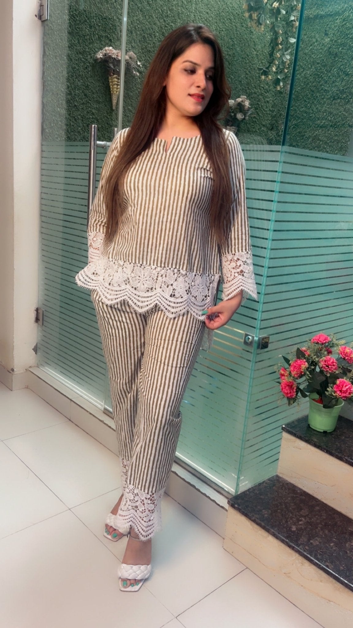 Cotton Co - ord Set - Kirti Kapoor Couture