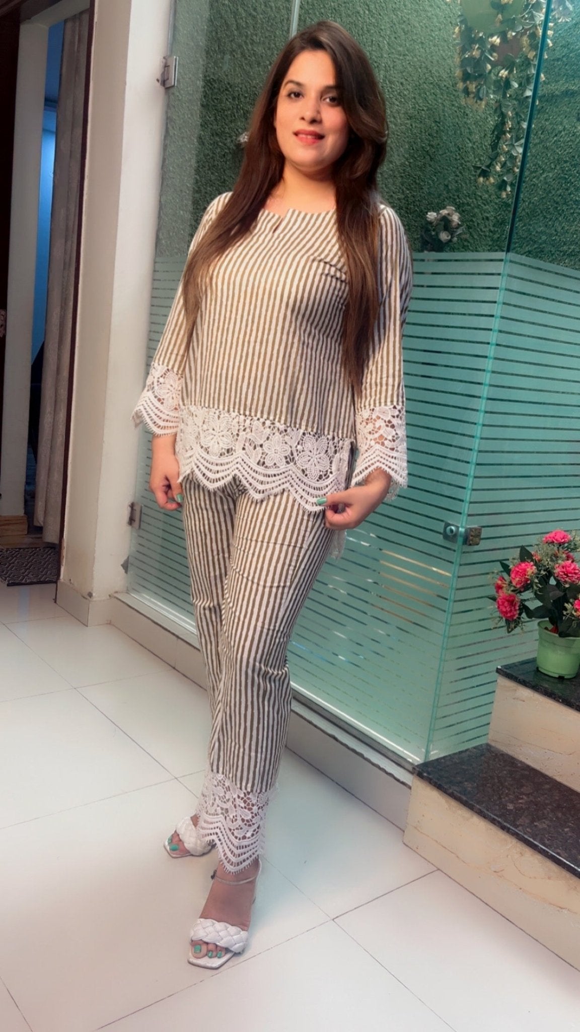 Cotton Co - ord Set - Kirti Kapoor Couture