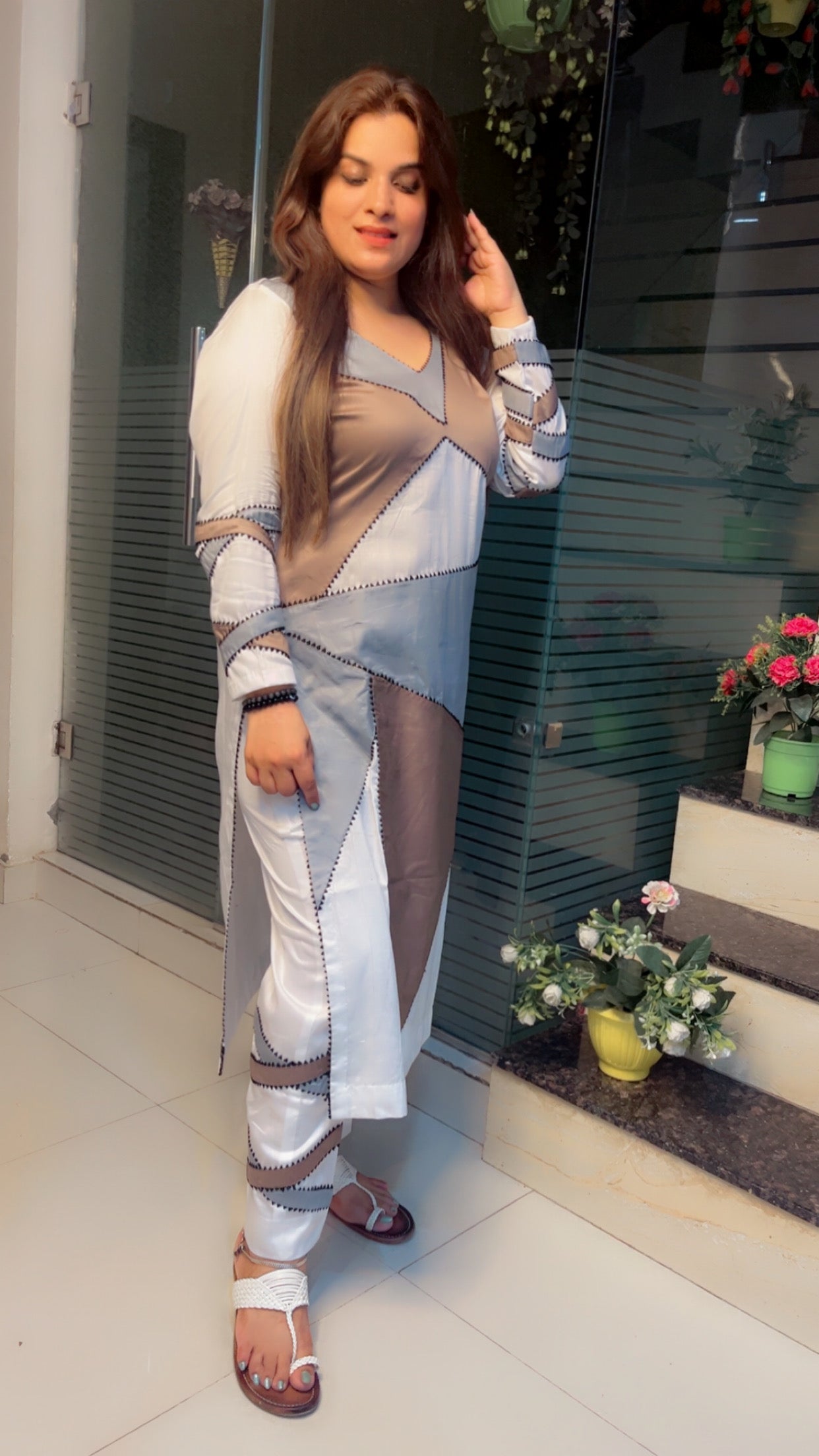 Cotton Designer Kurti Set - Kirti Kapoor Couture