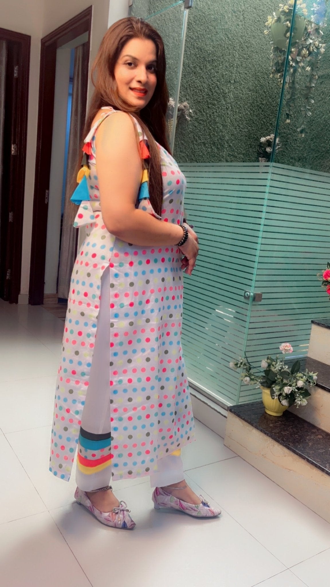 Cotton kurti pant Set - Kirti Kapoor Couture