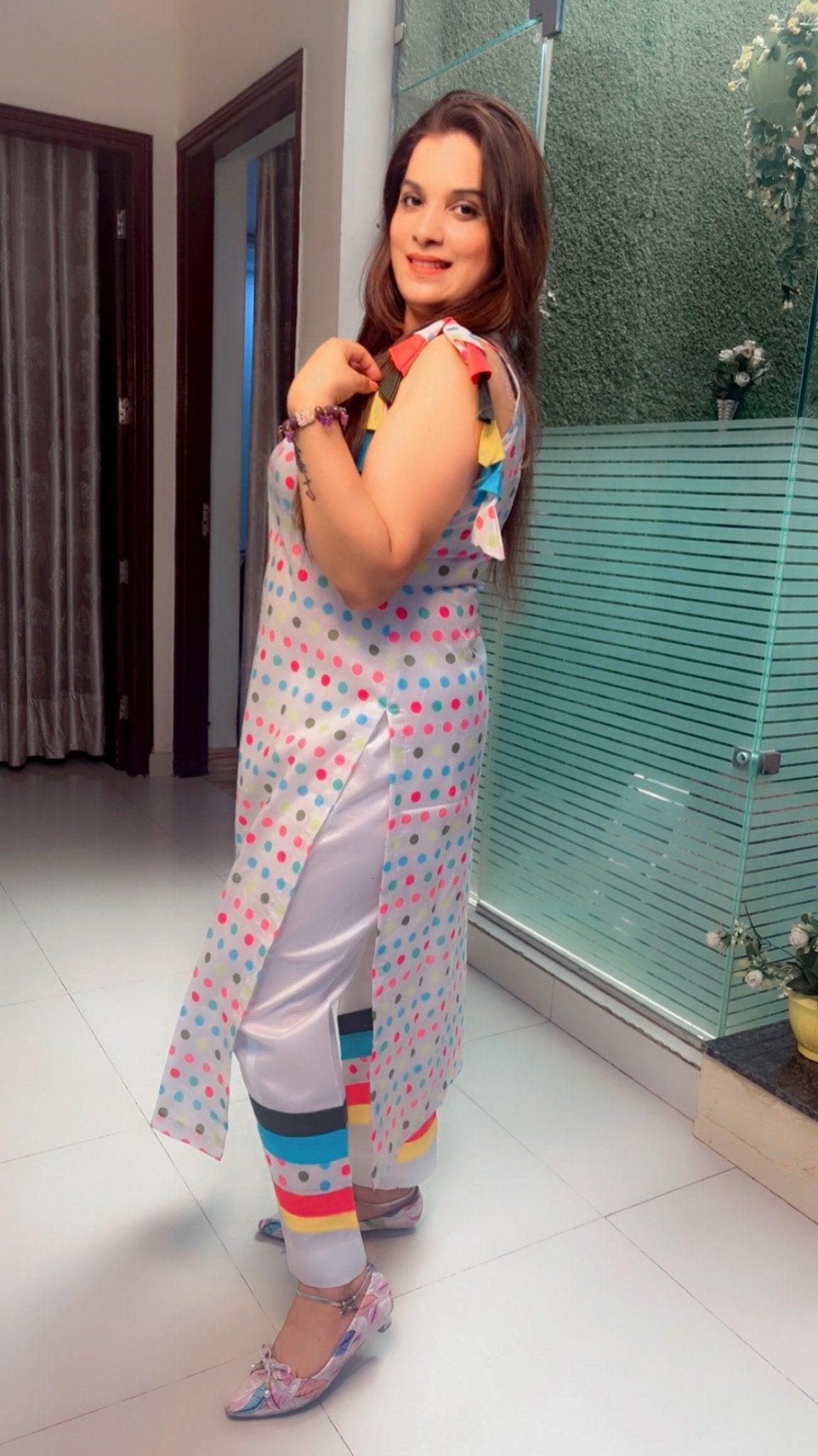 Cotton kurti pant Set - Kirti Kapoor Couture