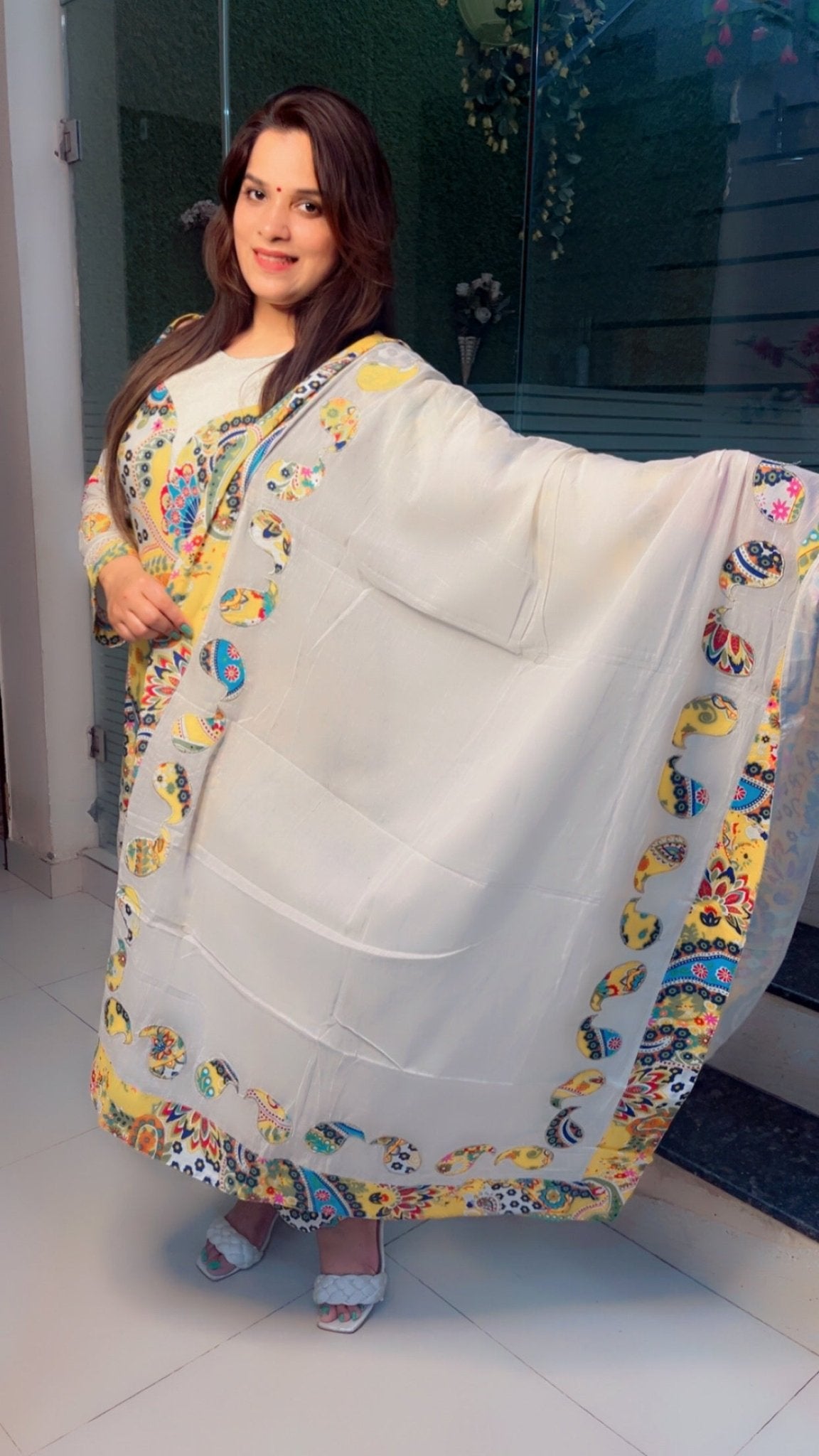 Cotton Printed Suit - Kirti Kapoor Couture