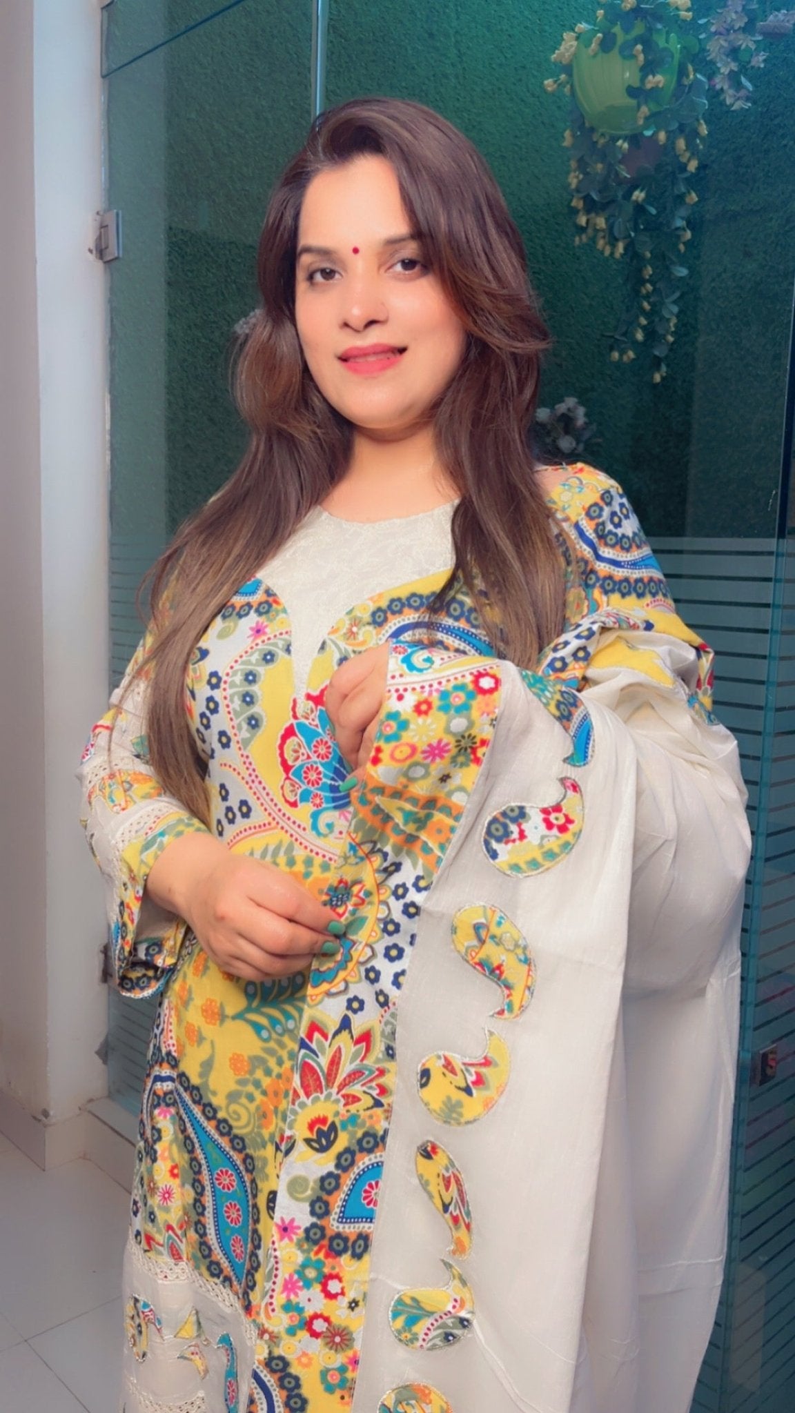 Cotton Printed Suit - Kirti Kapoor Couture
