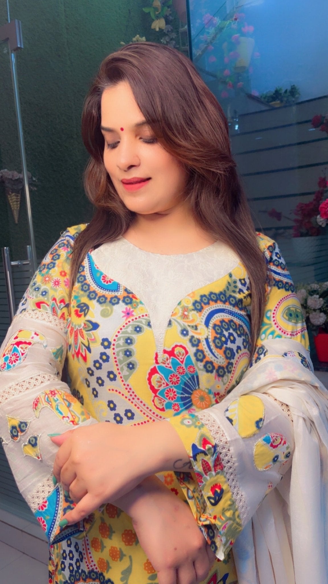 Cotton Printed Suit - Kirti Kapoor Couture