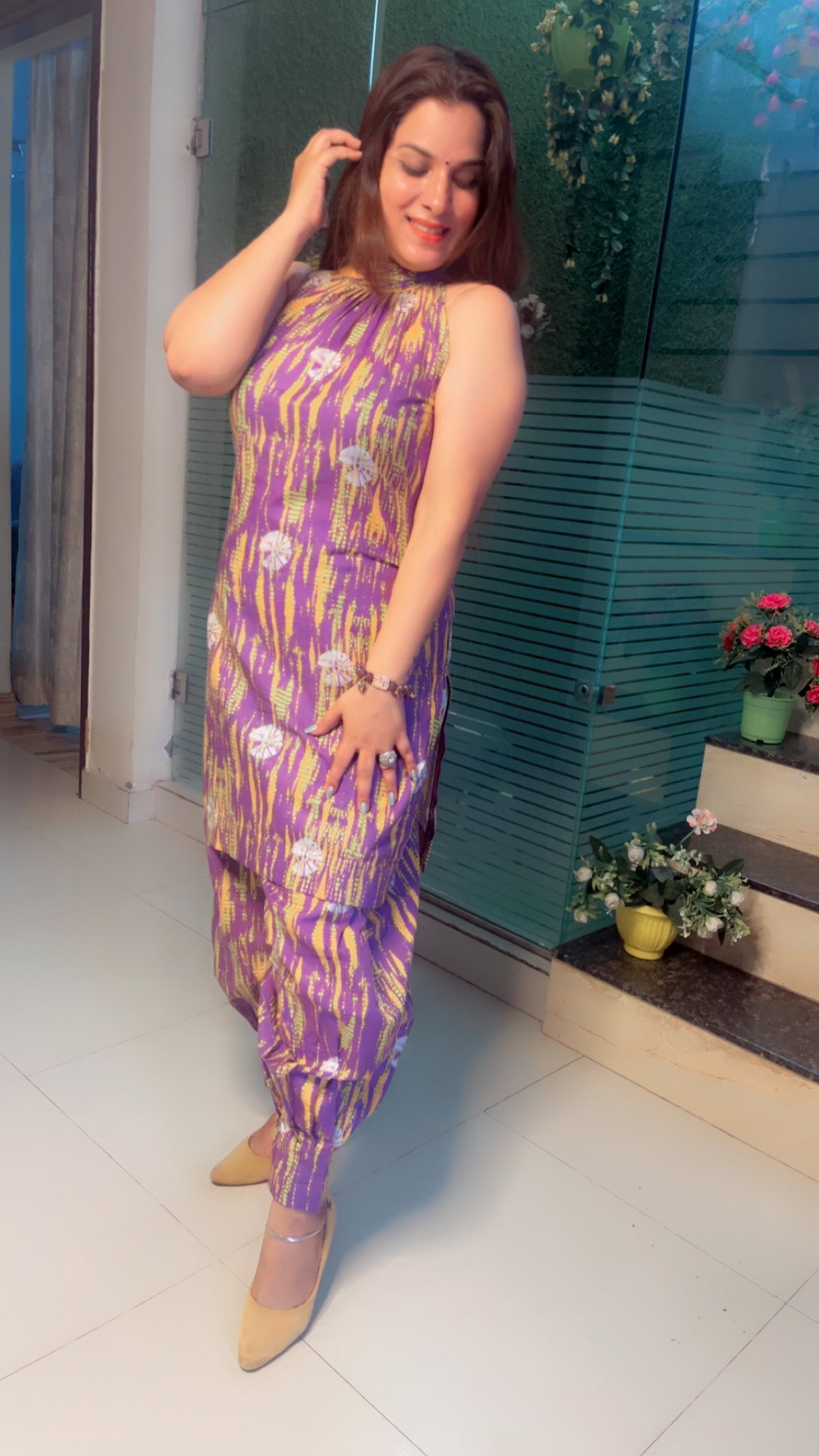 Cotton Salwar Suit - Kirti Kapoor Couture