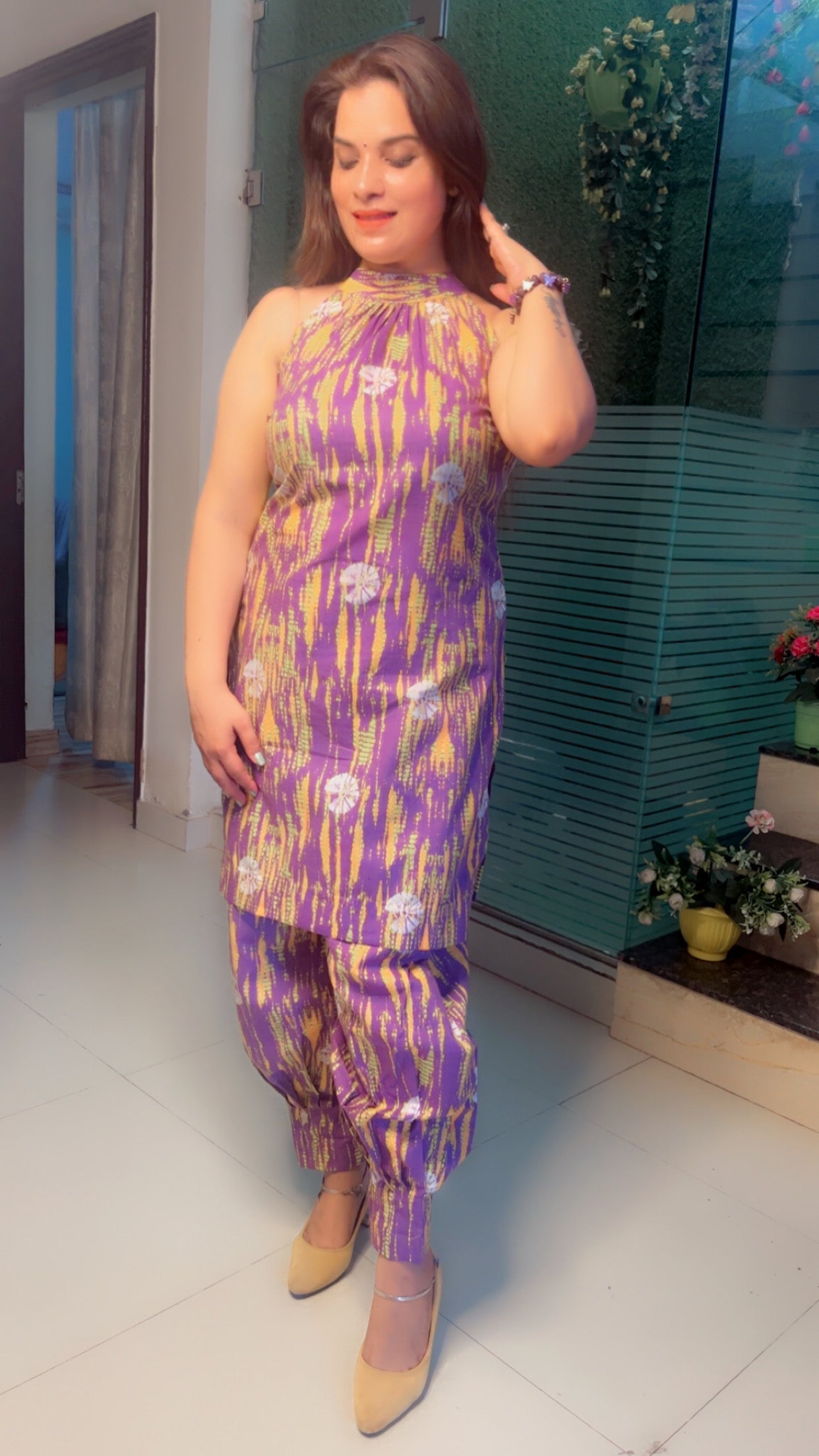 Cotton Salwar Suit - Kirti Kapoor Couture