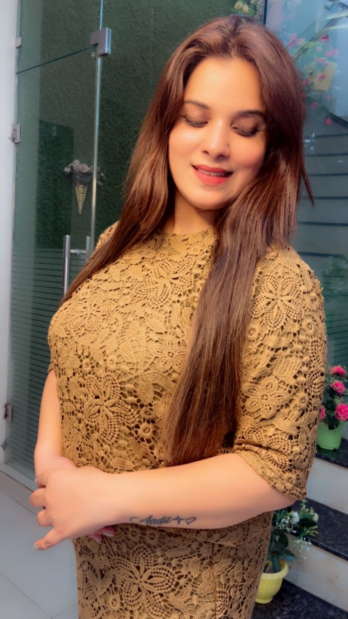 Crochet Skirt & Top - Kirti Kapoor Couture