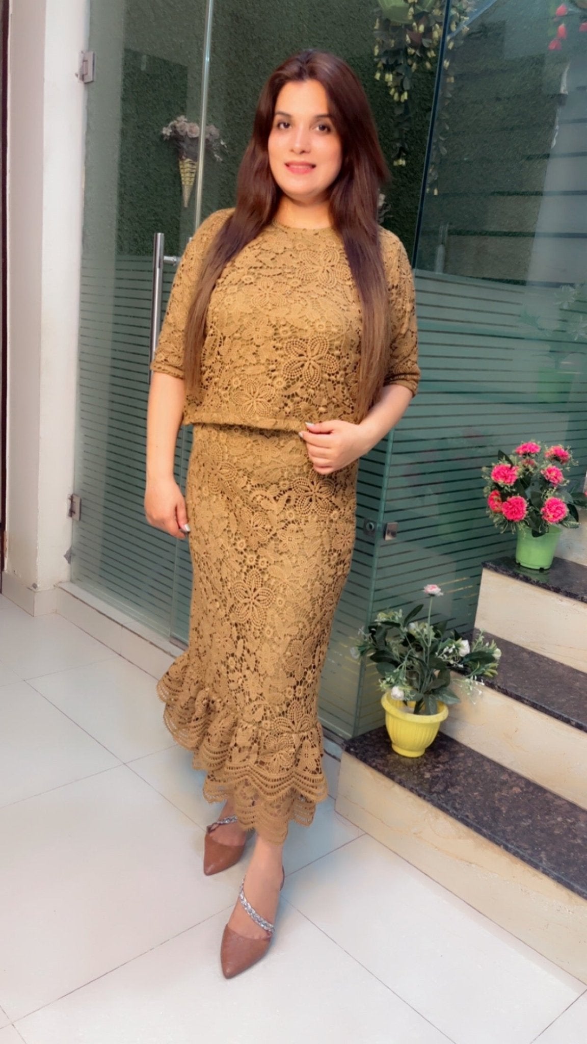Crochet Skirt & Top - Kirti Kapoor Couture