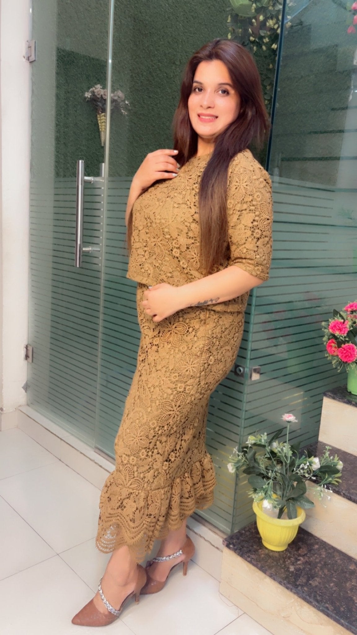 Crochet Skirt & Top - Kirti Kapoor Couture