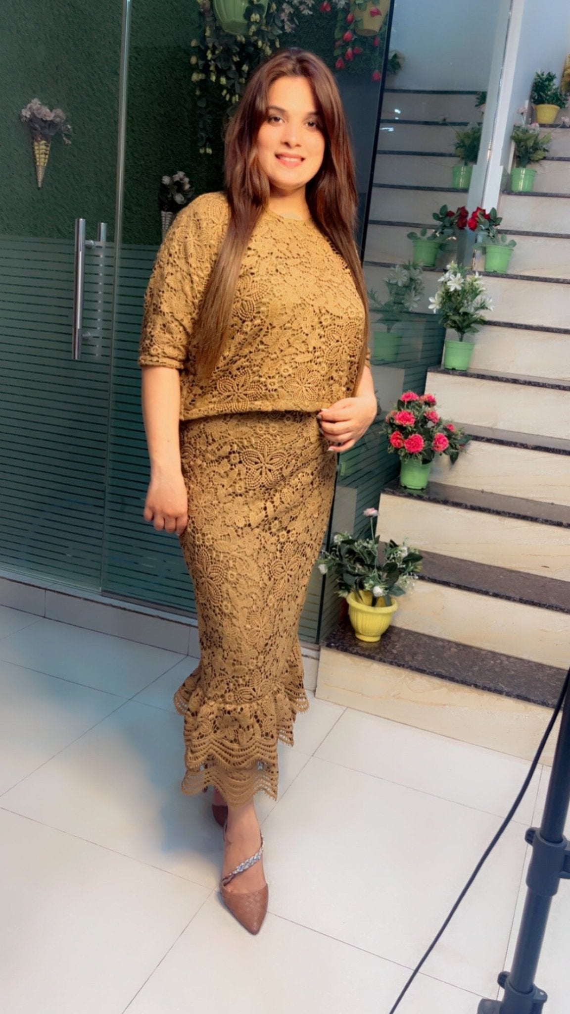 Crochet Skirt & Top - Kirti Kapoor Couture
