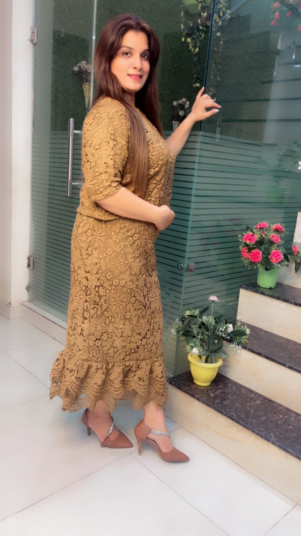 Crochet Skirt & Top - Kirti Kapoor Couture