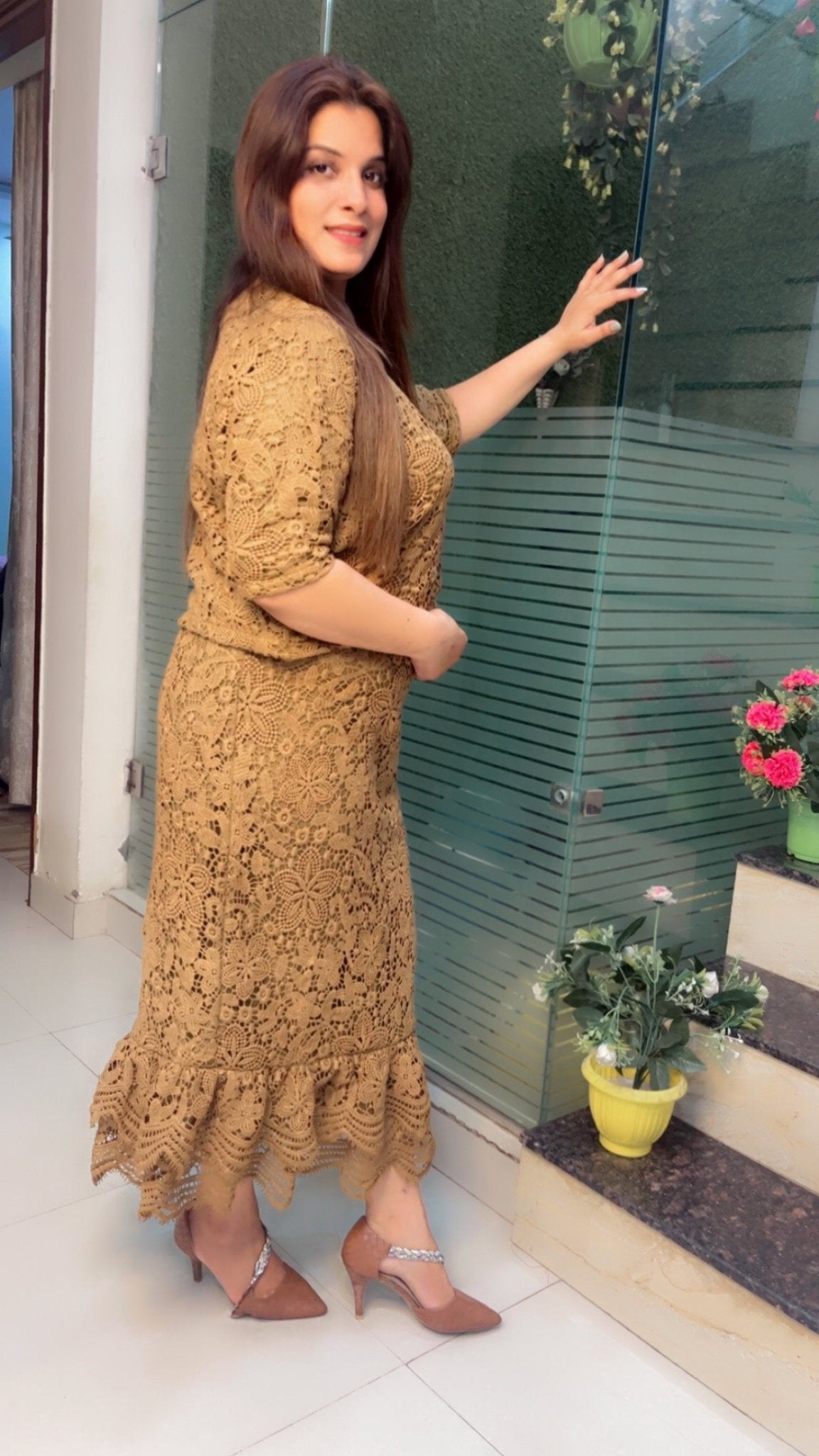 Crochet Skirt & Top - Kirti Kapoor Couture