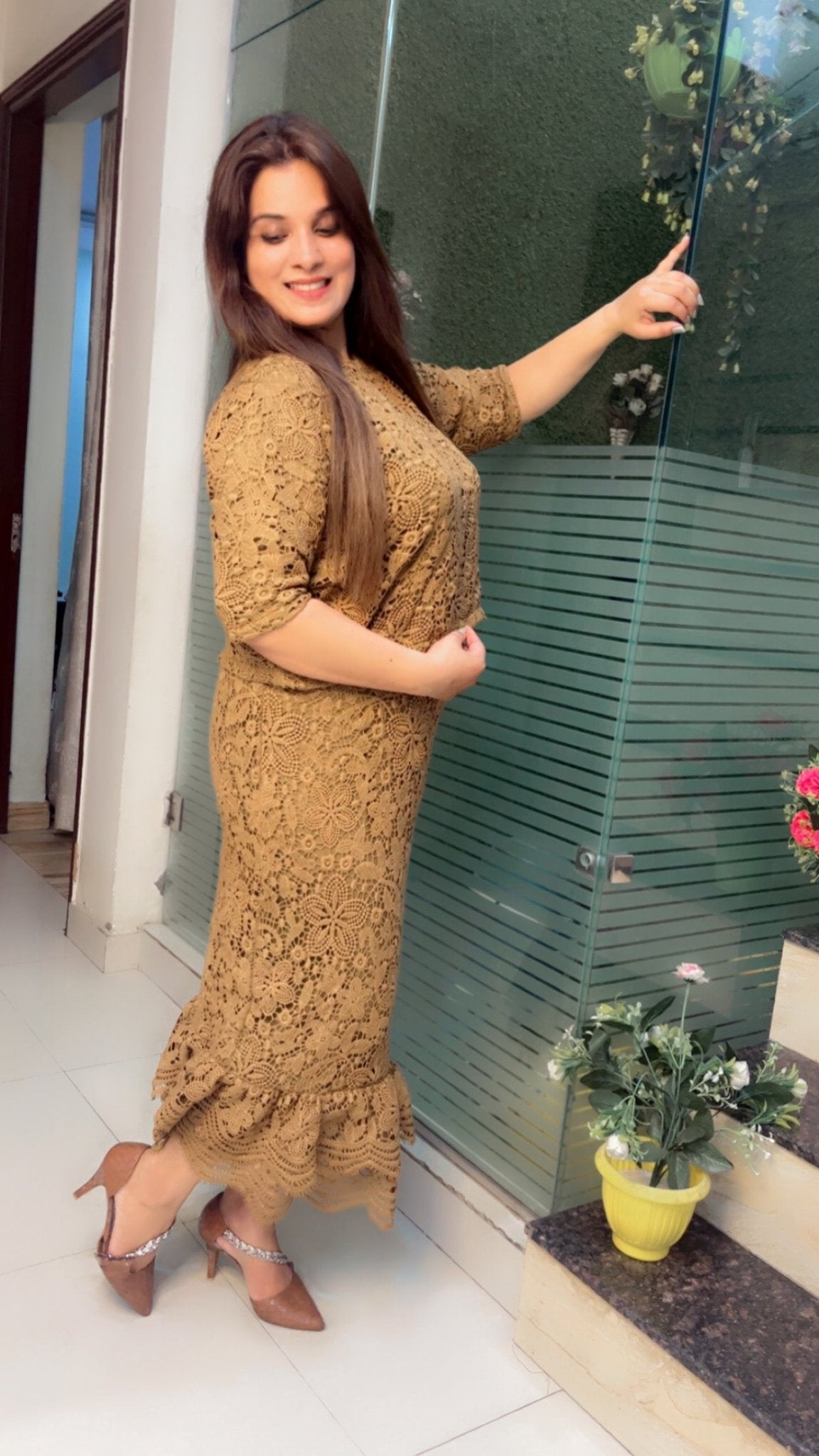 Crochet Skirt & Top - Kirti Kapoor Couture
