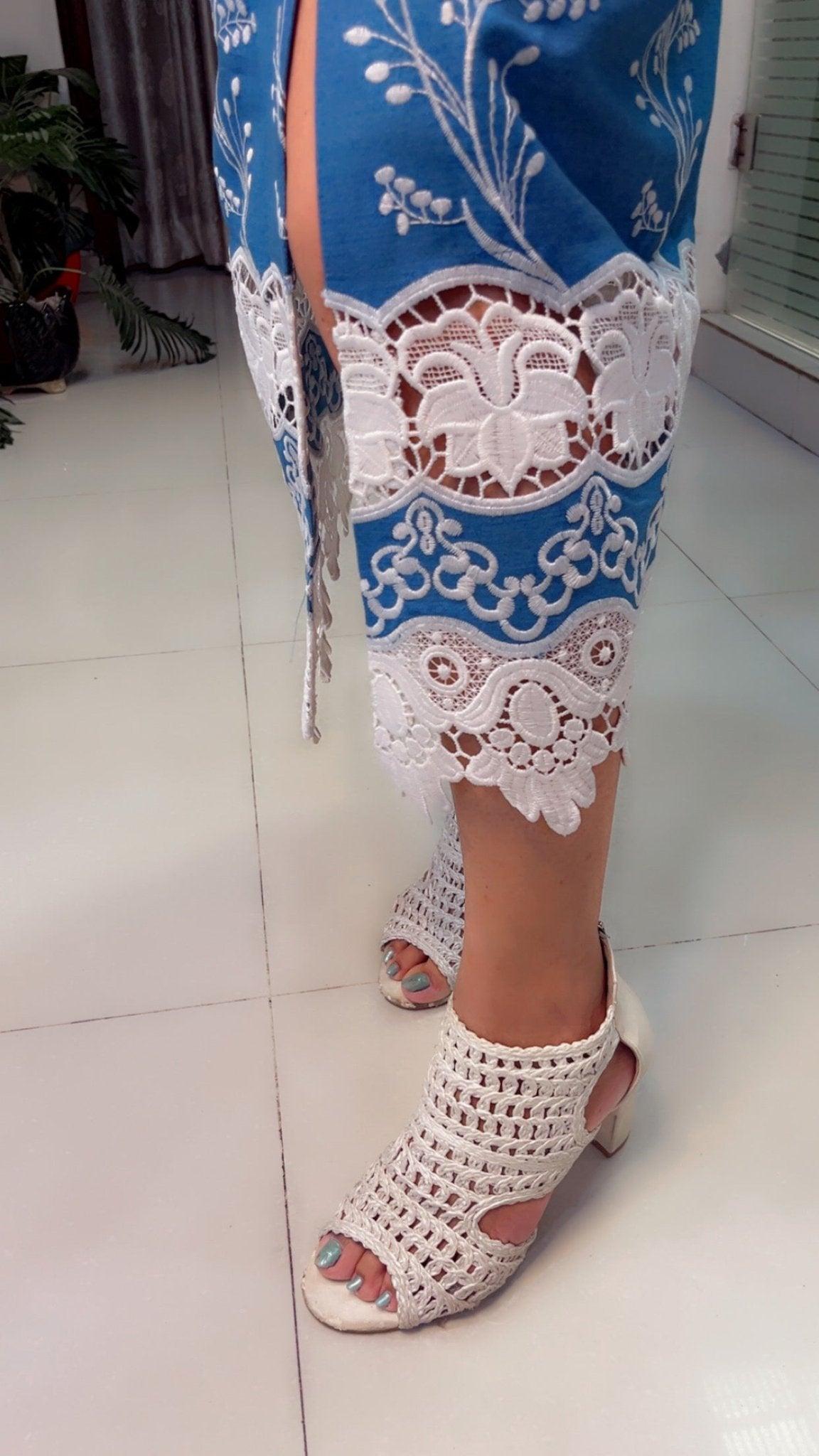 Denim Skirt & Top - Kirti Kapoor Couture