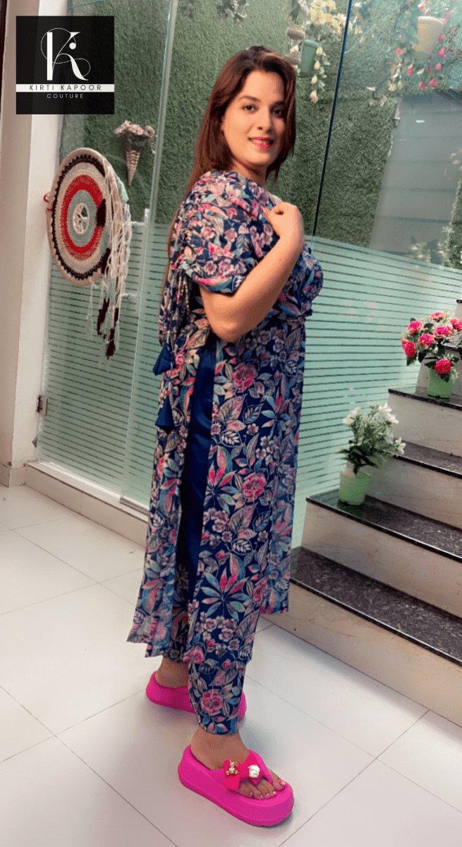 Designer Georgette Suit with Matching Dupatta - Kirti Kapoor Couture