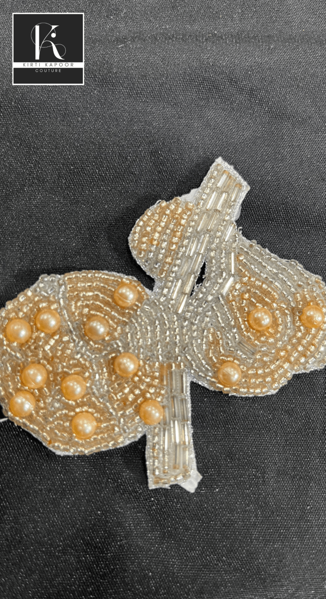 Designer Patch For Suits (Light Mango Yellow) - Kirti Kapoor Couture
