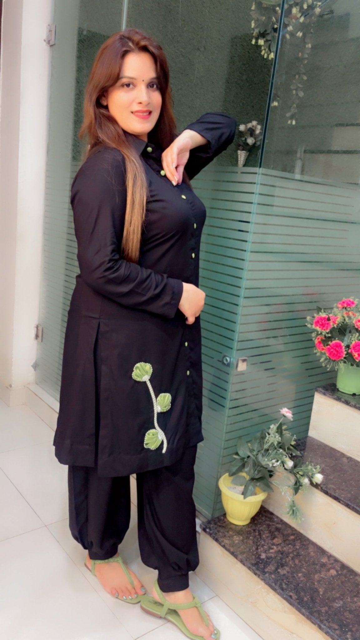 Embroidered Kurti Set - Kirti Kapoor Couture