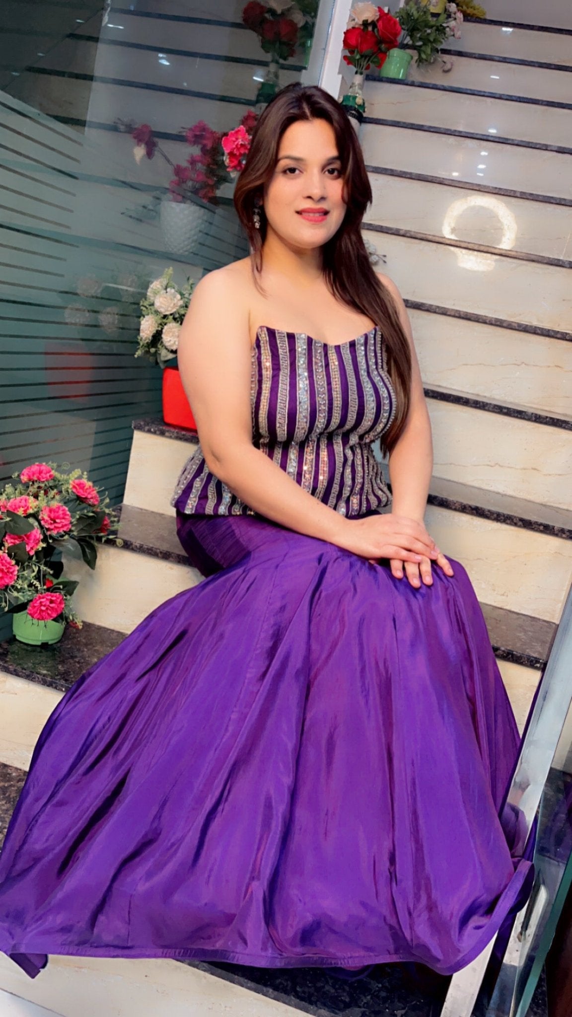Fish Cut Dress - Kirti Kapoor Couture