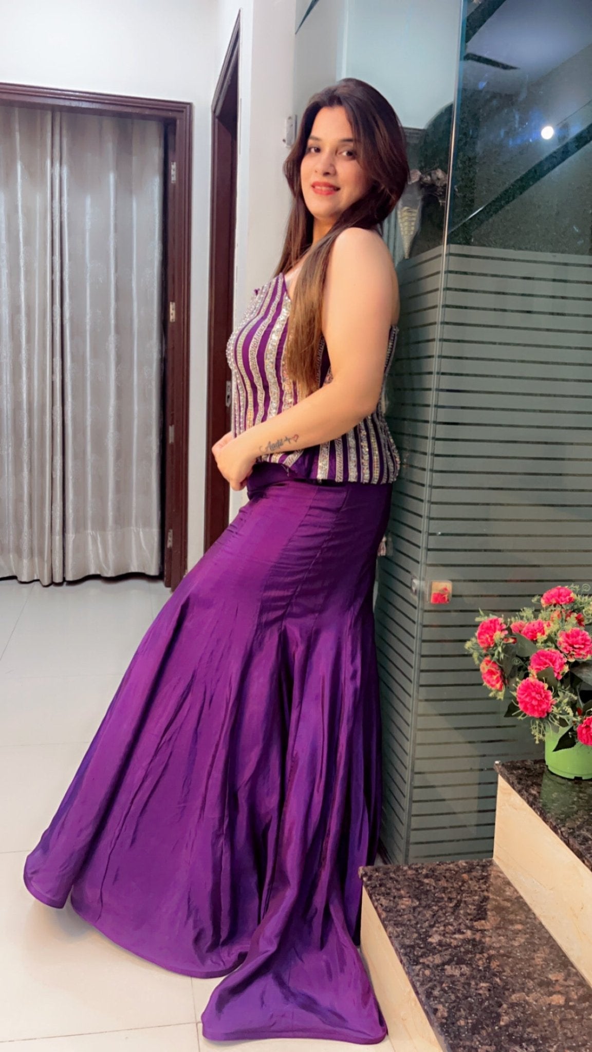 Fish Cut Dress - Kirti Kapoor Couture