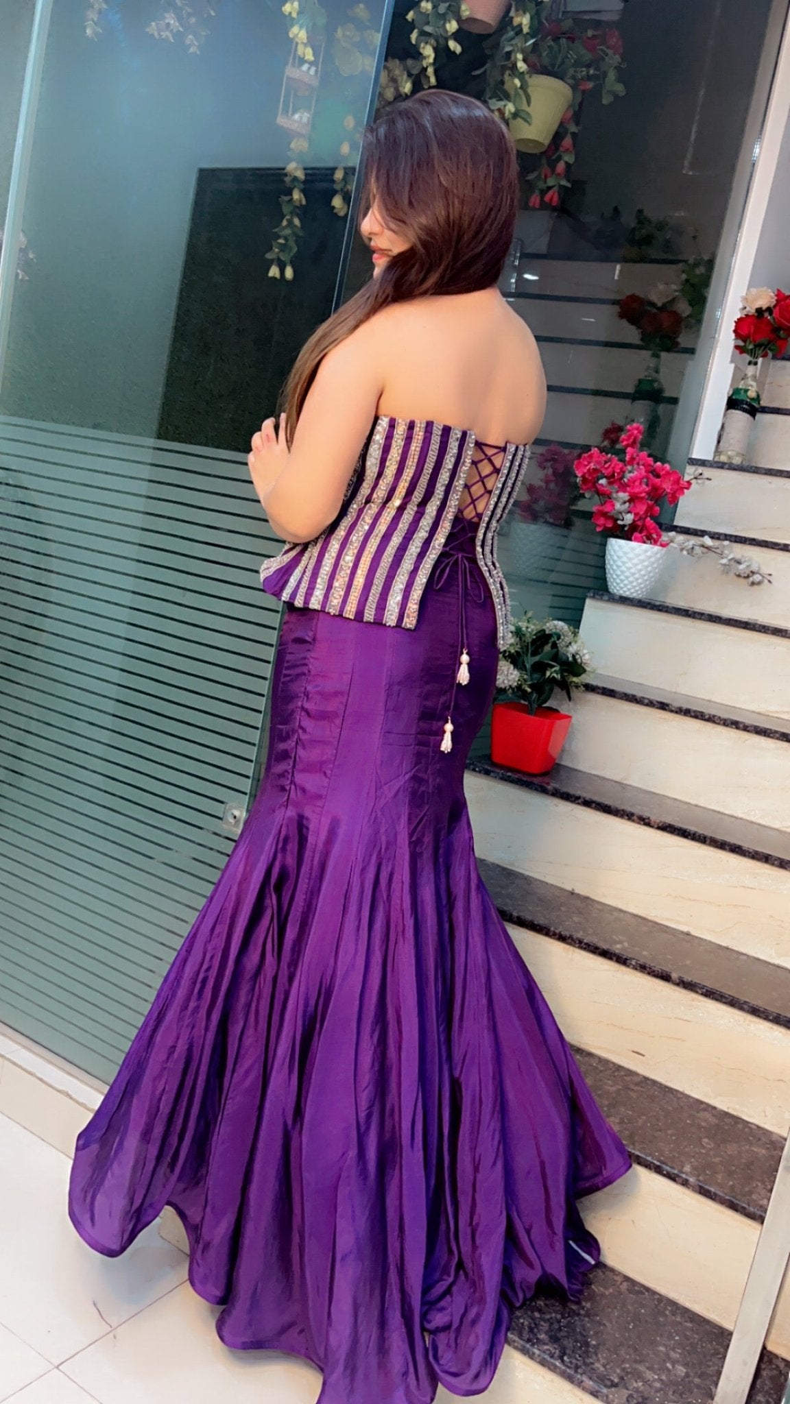 Fish Cut Dress - Kirti Kapoor Couture