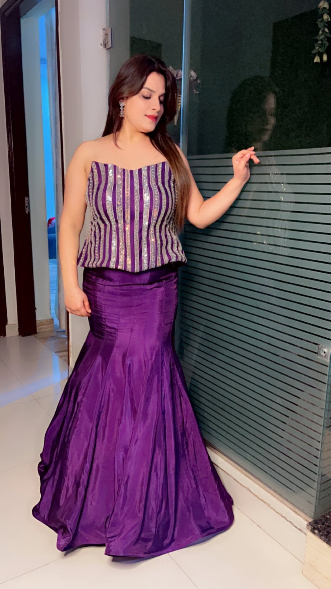 Fish Cut Dress - Kirti Kapoor Couture