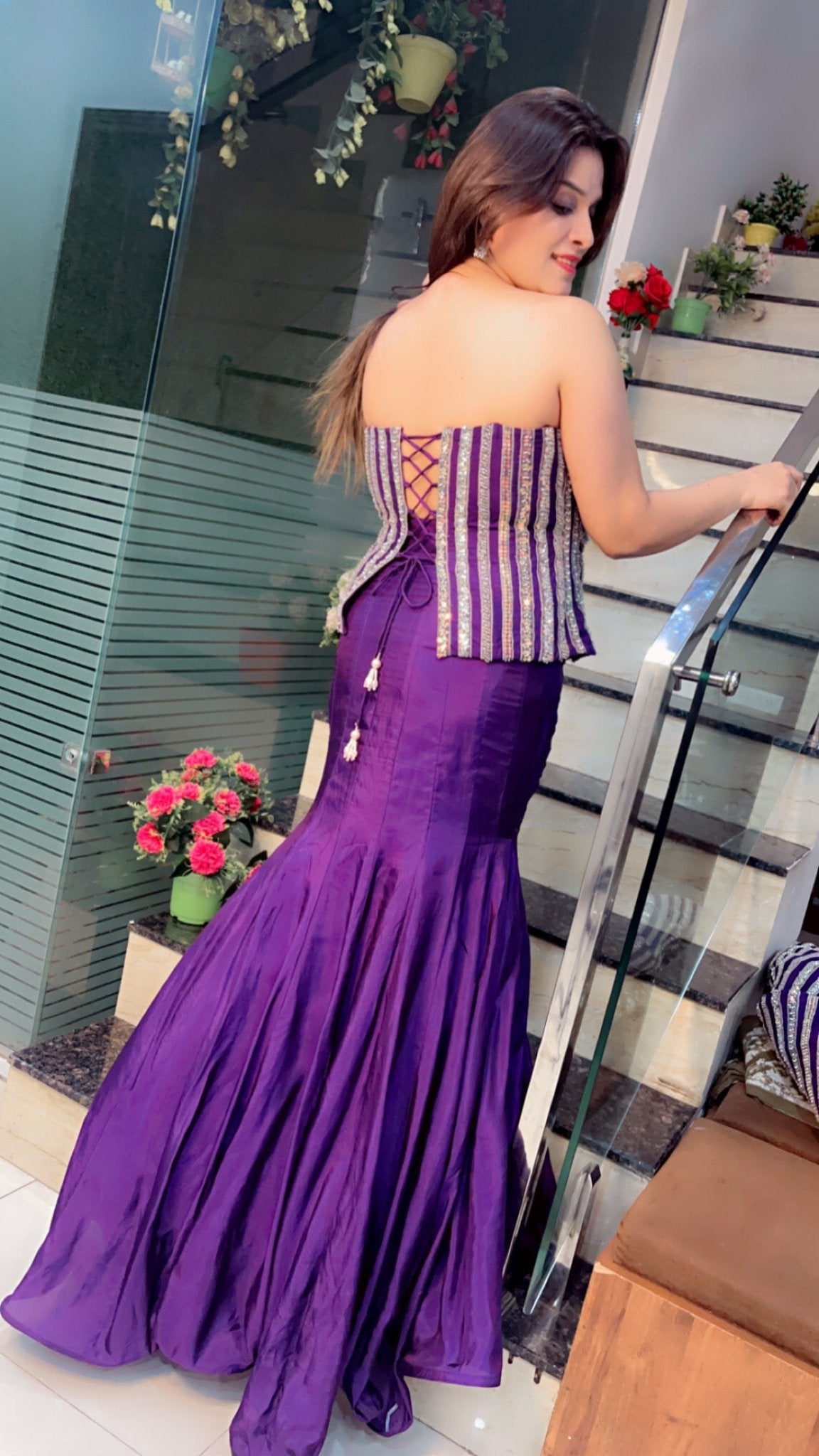 Fish Cut Dress - Kirti Kapoor Couture