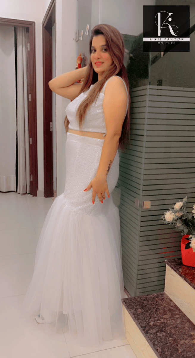 Fish - Cut Party Dress by Kirti Kapoor Couture - Kirti Kapoor Couture