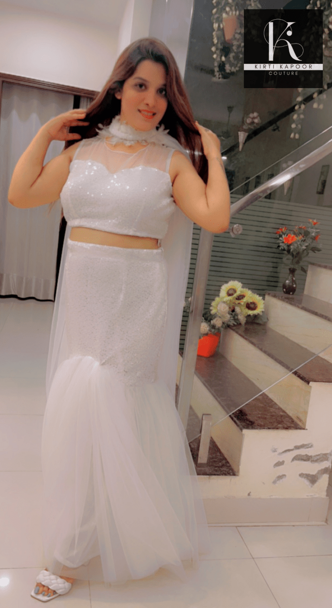 Fish - Cut Party Dress by Kirti Kapoor Couture - Kirti Kapoor Couture