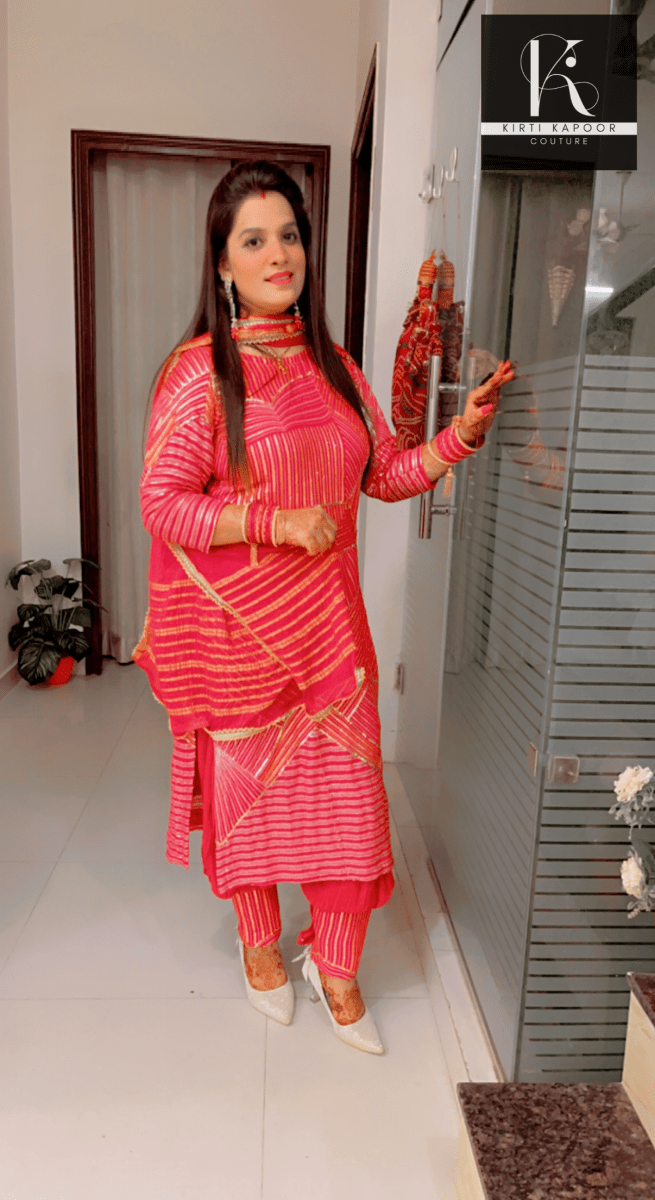 Fox Georgette Designer Suit - Kirti Kapoor Couture
