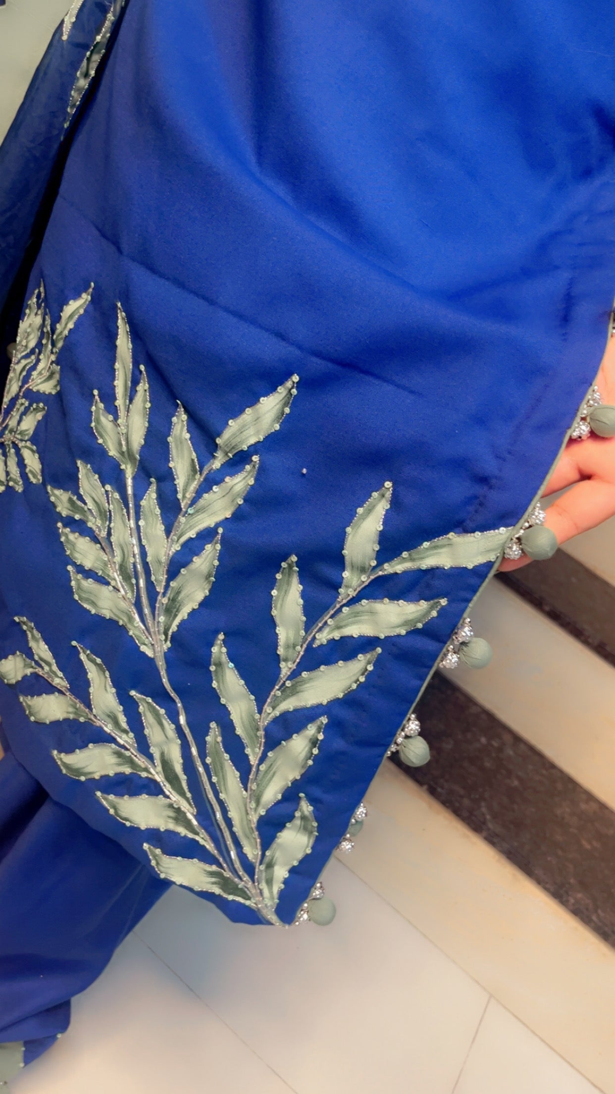 Hand Painted Designer Suit - Kirti Kapoor Couture