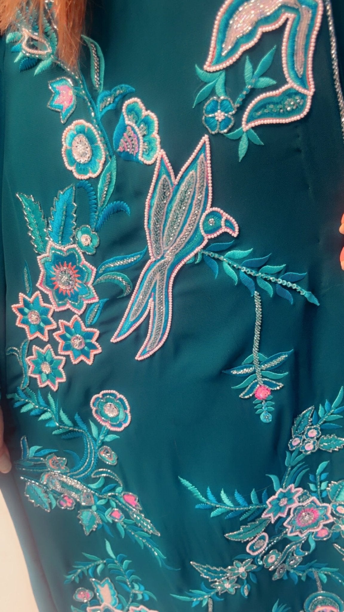 Heavy Embroidered Party wear three - piece Set - Kirti Kapoor Couture