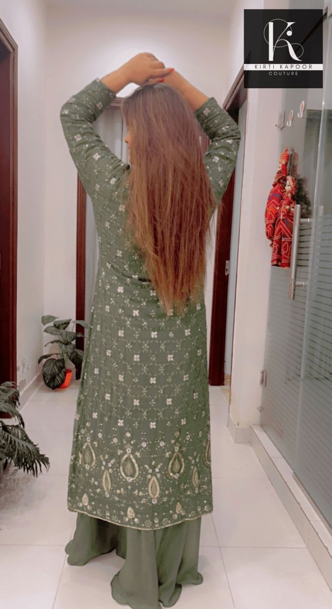 Henna Ceremony Dress (The Mehndi Outfit) - Kirti Kapoor Couture