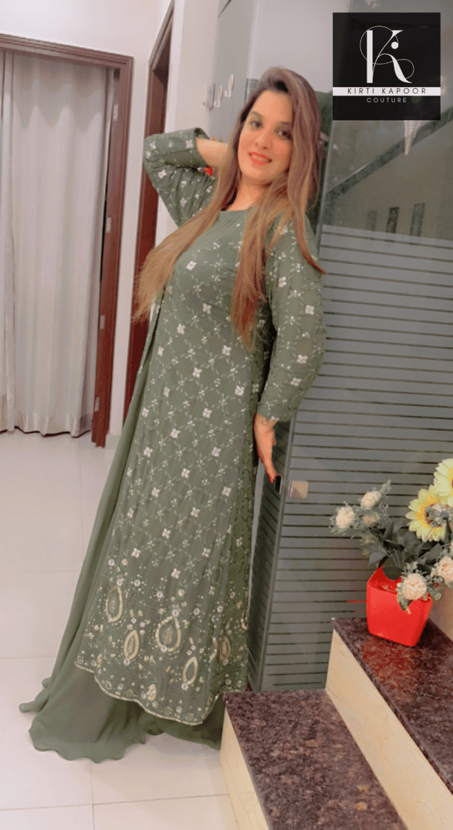 Henna Ceremony Dress (The Mehndi Outfit) - Kirti Kapoor Couture