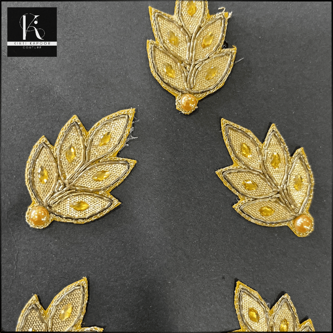 Light - Golden Leaf Patch - Kirti Kapoor Couture