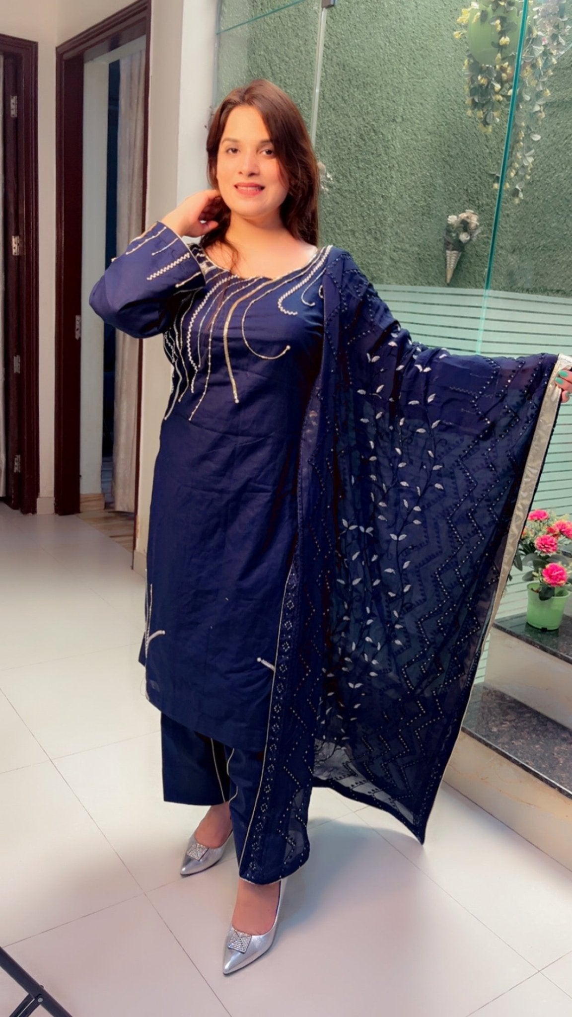 Linen Suit For Women - Kirti Kapoor Couture