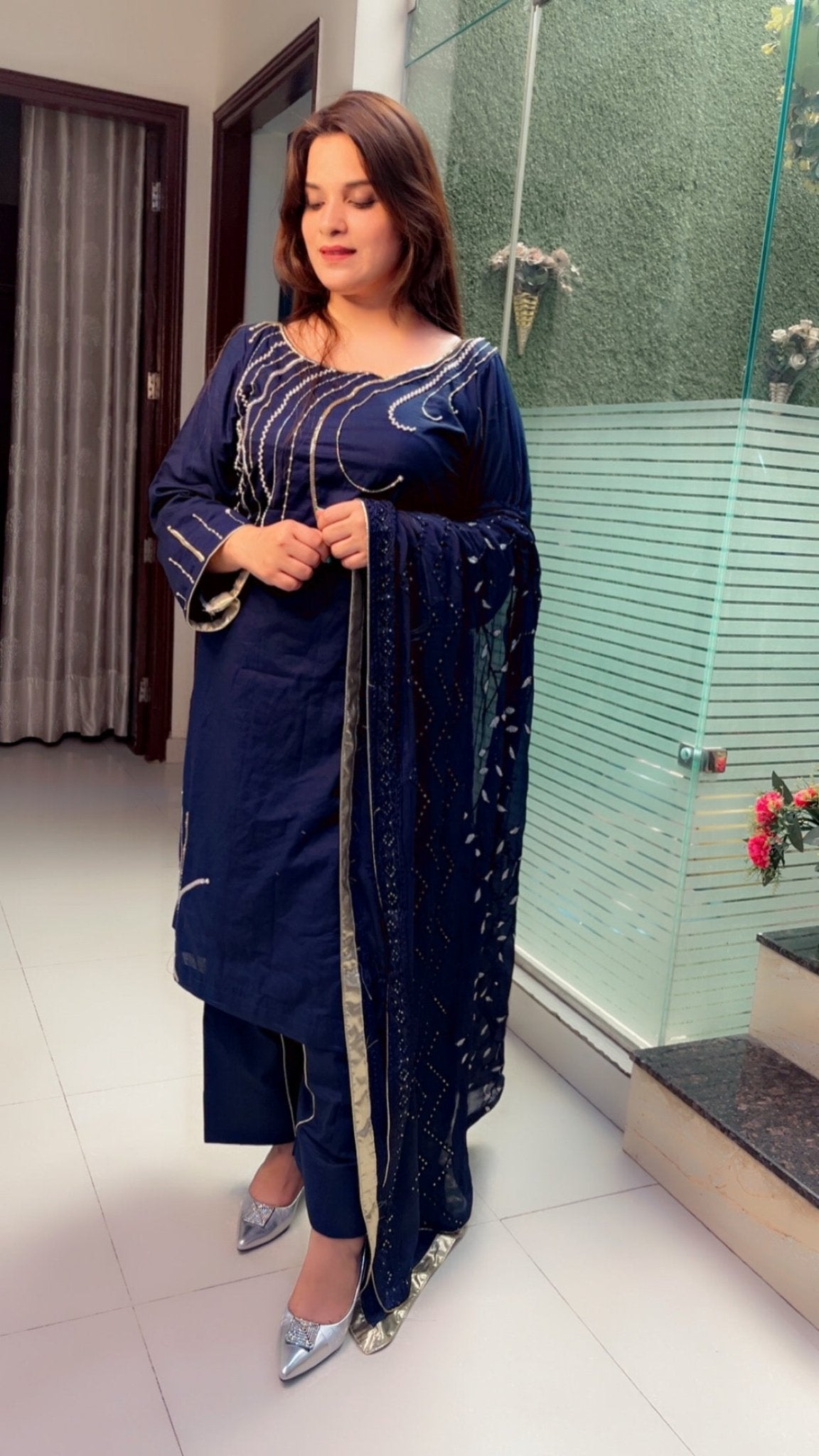 Linen Suit For Women - Kirti Kapoor Couture