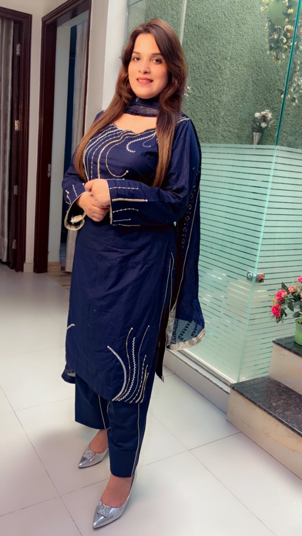 Linen Suit For Women - Kirti Kapoor Couture