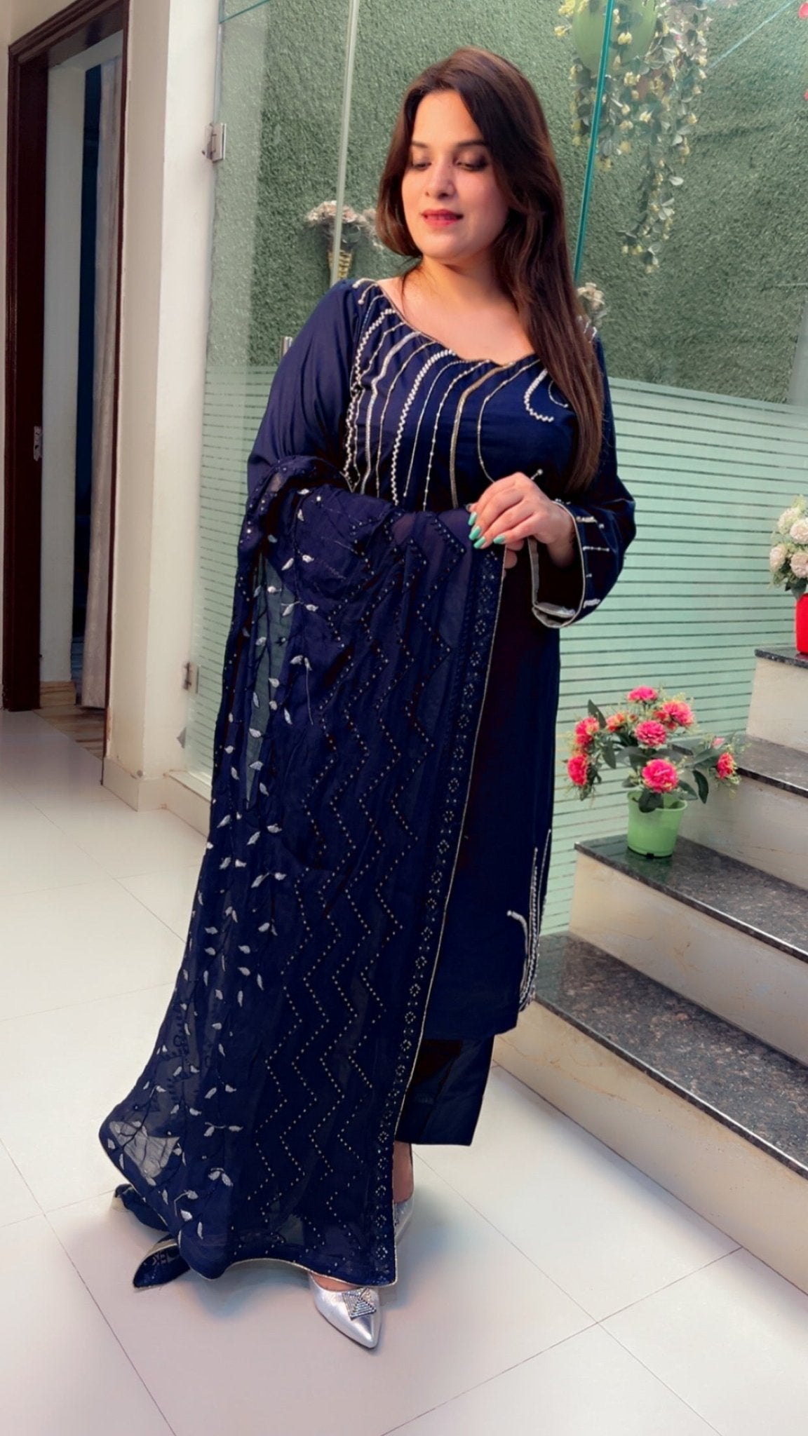 Linen Suit For Women - Kirti Kapoor Couture