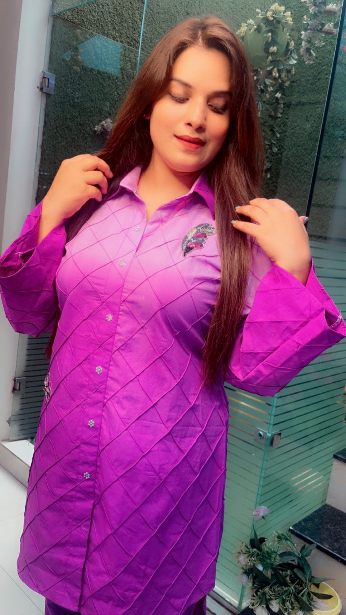 Ombre Co - ord Set - Kirti Kapoor Couture