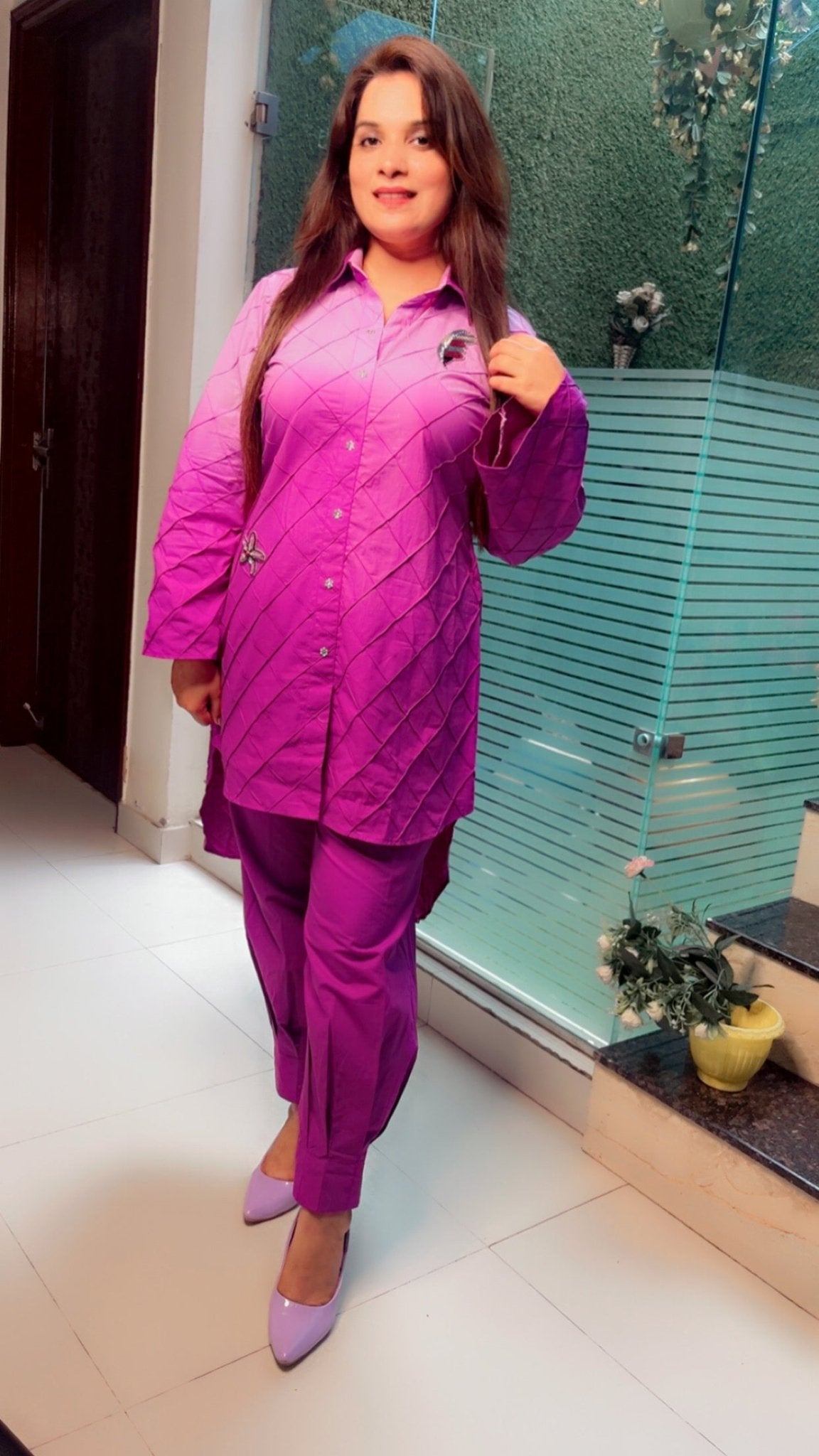 Ombre Co - ord Set - Kirti Kapoor Couture