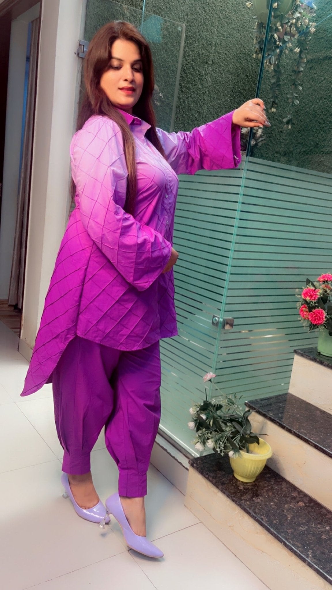 Ombre Co - ord Set - Kirti Kapoor Couture